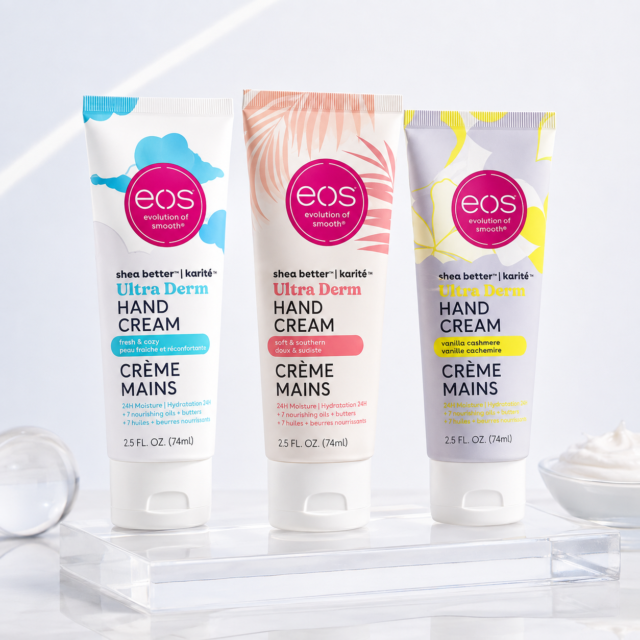eos Hand Cream Gift Set, 4 Pack Shea Better Moisturizing Hand Lotion